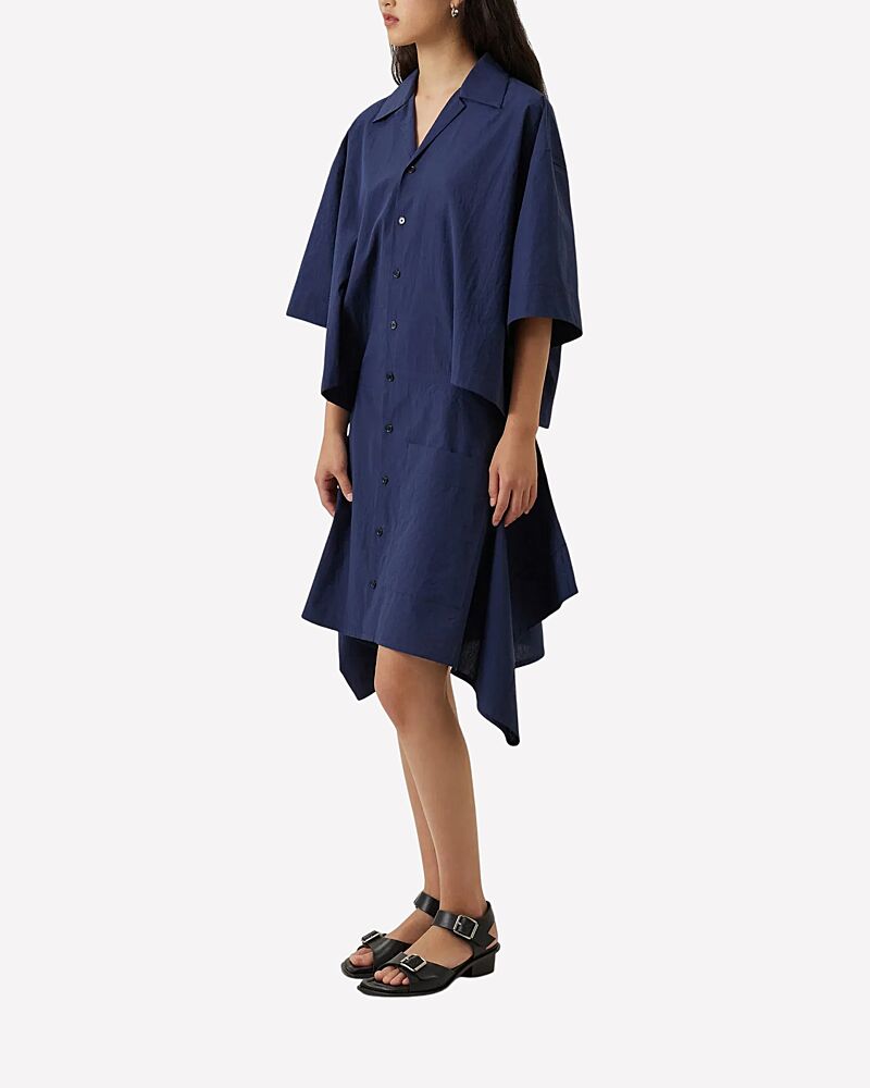 Shirt dress navy sales